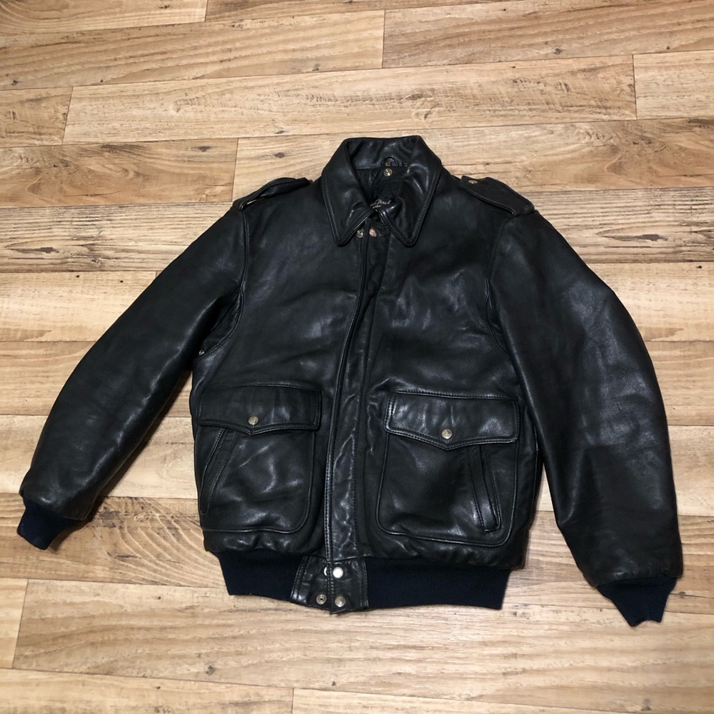 Harley Davidson leather jacket size 42